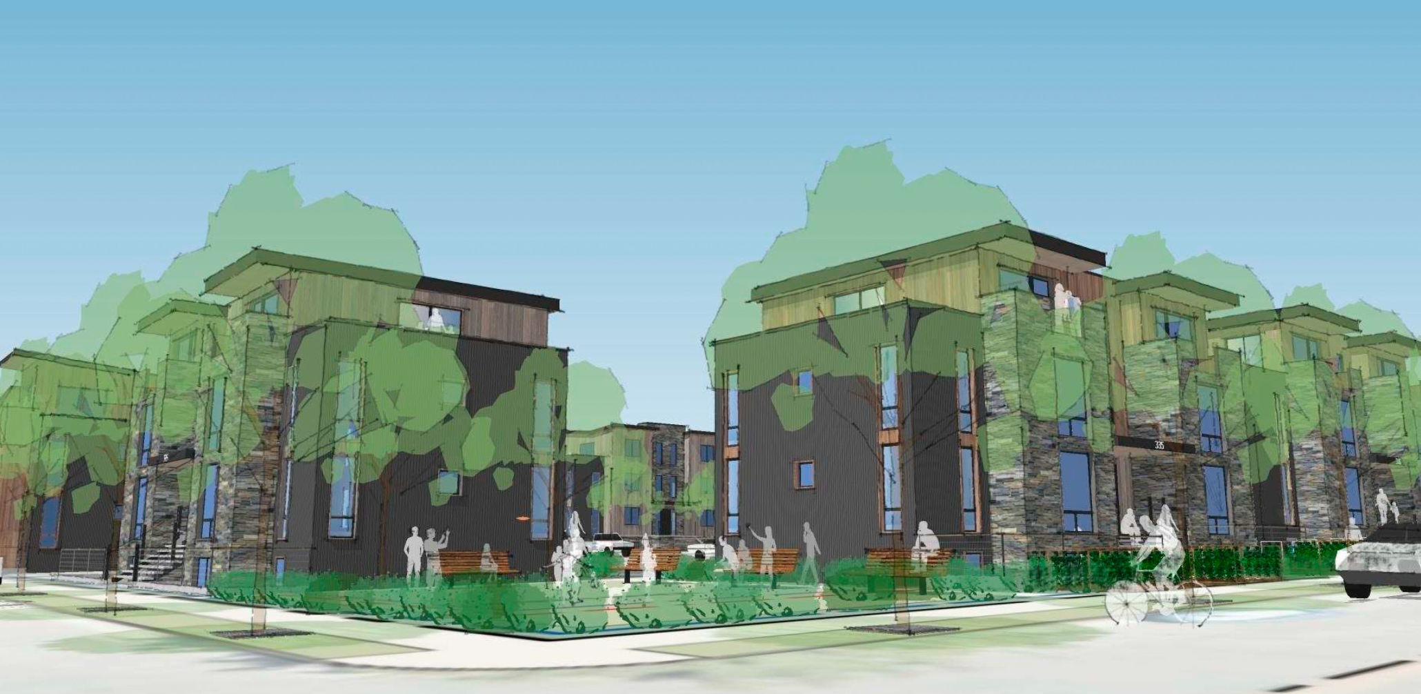 Jackson Street Apartments rendering